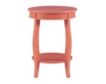 Linon Rainbow Coral Accent Table small image number 2