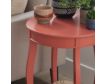 Linon Rainbow Coral Accent Table small image number 4