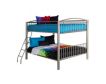 Linon Home Decor Products, Inc. Heavy Metal Pewter Full Bunkbed small image number 1