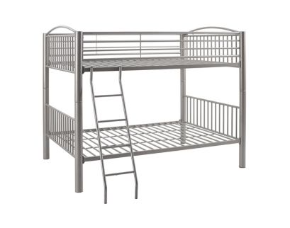 Linon Home Decor Products, Inc. Heavy Metal Pewter Full Bunkbed