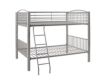 Linon Home Decor Products, Inc. Heavy Metal Pewter Full Bunkbed small image number 2