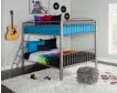 Linon Home Decor Products, Inc. Heavy Metal Pewter Full Bunkbed small image number 5