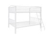 Linon Home Decor Products, Inc. Heavy Metal White Full Bunkbed small image number 1