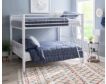 Linon Home Decor Products, Inc. Heavy Metal White Full Bunkbed small image number 2