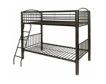 Linon Home Decor Products, Inc. Heavy Metal Black Twin Bunkbed small image number 2