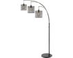 Lite Source Hamilton 3-Lite Arch Floor Lamp small image number 1