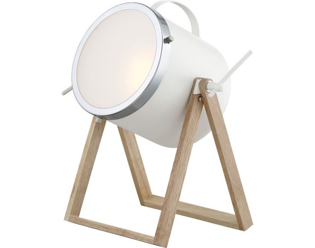 Lite Source Sully White Desk Lamp large image number 1