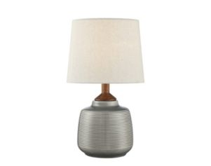 Lite Source Gray Lismore Table Lamp