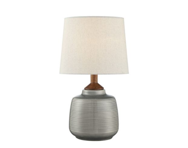 Lite Source Gray Lismore Table Lamp large image number 1