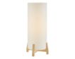Lite Source Canyon White Table Lamp small image number 1