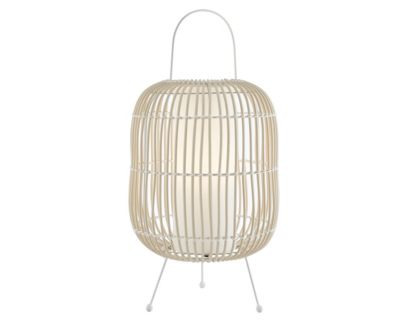 Lite Source Clement White Outdoor Table Lamp