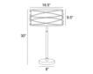Lite Source Lumiere Table Lamp small image number 6