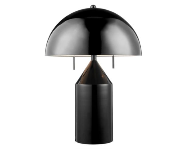 Lite Source Ranae Balck Table Lamp large image number 1