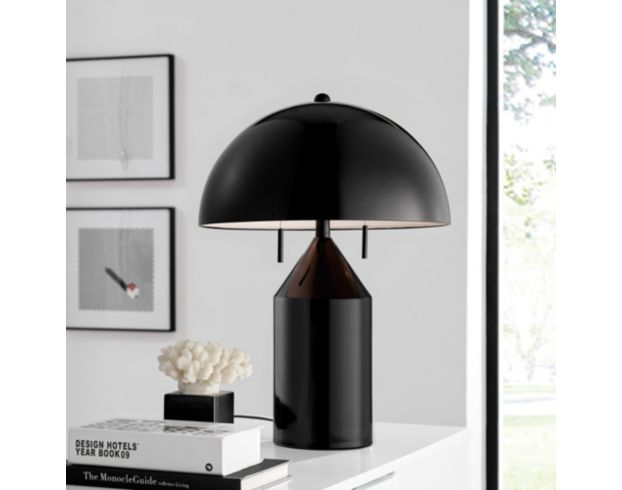 Lite Source Ranae Balck Table Lamp large image number 3