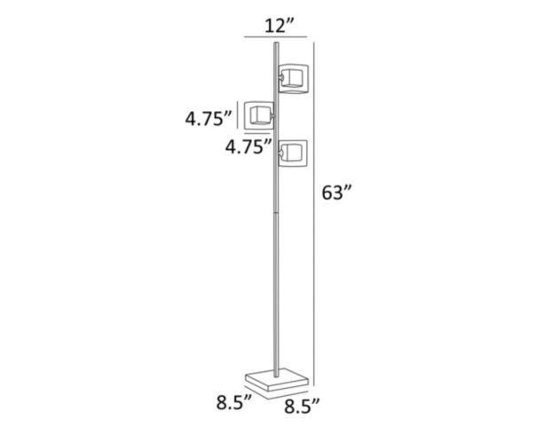 Lite Source Dahl Floor Lamp large image number 4