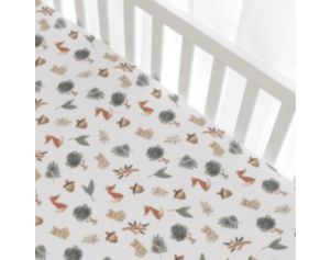 Living 63 Forest Retreat Fitted Crib Sheet