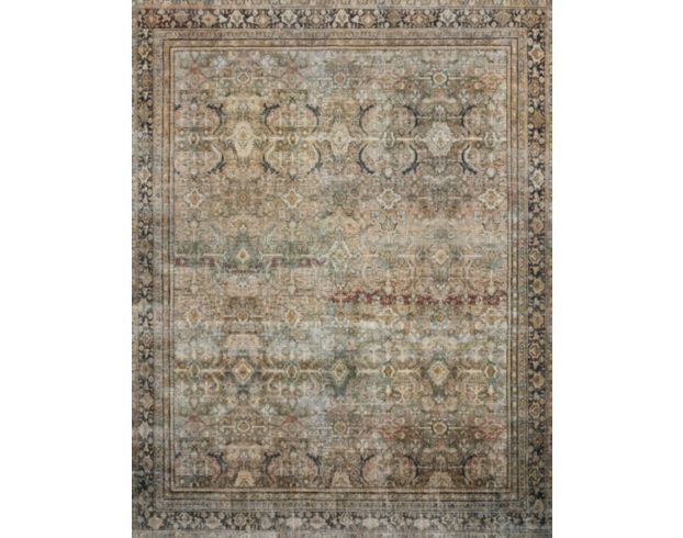 Loloi, Inc. Layla Antique Moss 7.6 X 9.6 Rug large image number 1