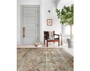 Loloi, Inc. Layla Antique Moss 7.6 X 9.6 Rug