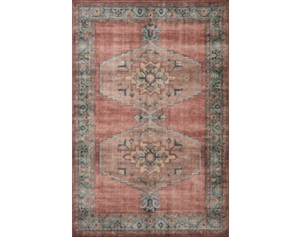 Loloi, Inc. Heidi Spice/Aqua 9 X 13 Rug large image number 1