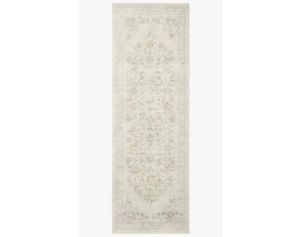 Loloi Courtyard Yellow/Multi 2.6 x 9.6 Runner Rug