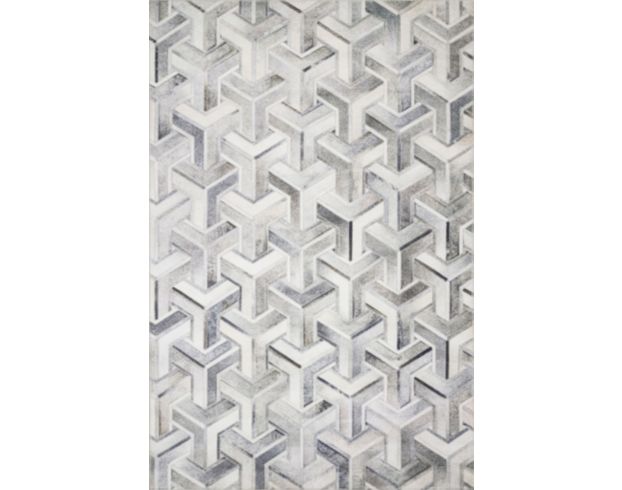 Loloi Maddox 5' X 8' Silver Rug large image number 1