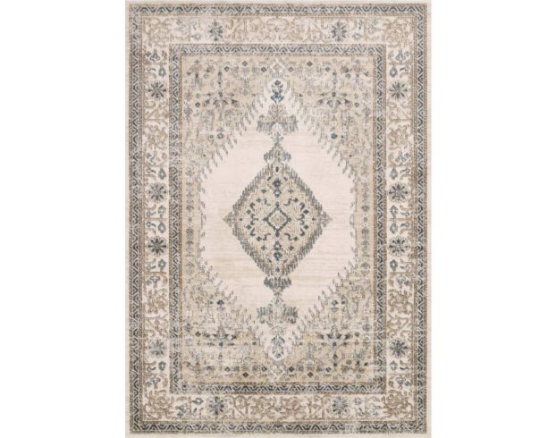 Loloi Teagan Oatmeal and Ivory 5' X 8' Rug large image number 1