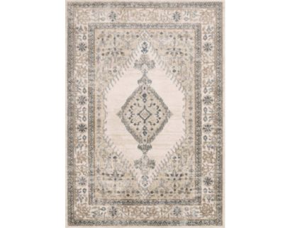 Loloi Teagan Oatmeal and Ivory 9.9' X 13.6' Rug