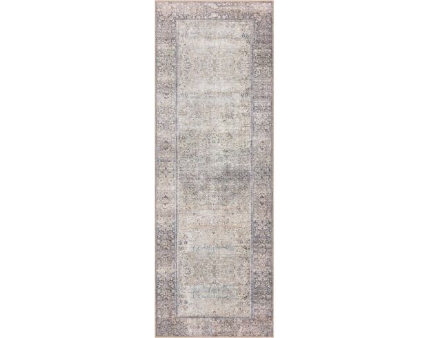 Loloi Wynter 2.6' X 7.6' Gray Rug large image number 1
