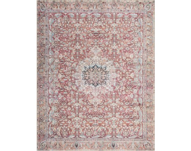 Loloi Wynter 5' X 8' Red Rug large image number 1