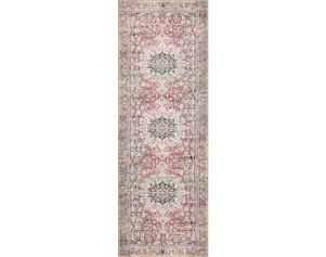 Loloi Wynter 2' X 8' Red Rug