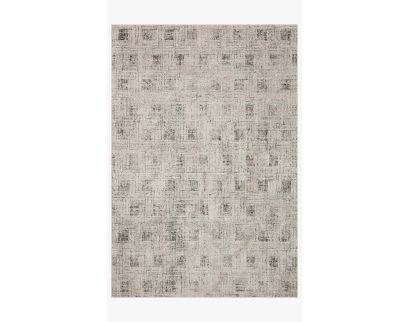 Loloi Kamala Graphite Checkered 5'3" x 7'9" Rug