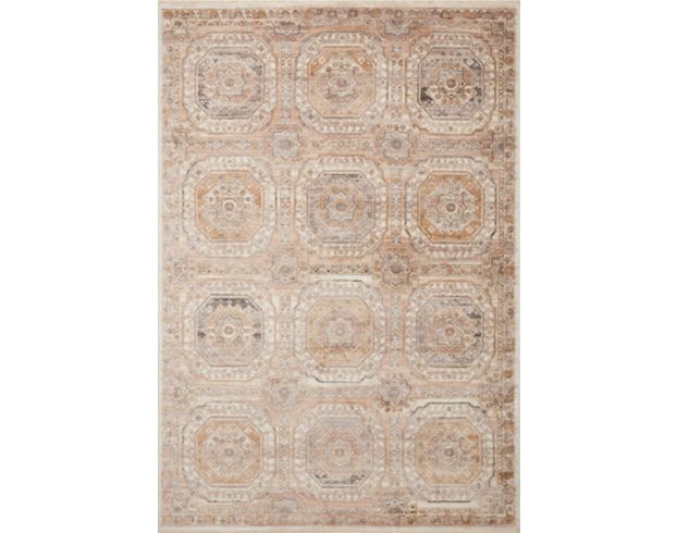 Loloi Sonnet Apricot 7'10" x 10' Rug large image number 1