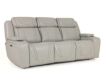 Lamps Per Se KM6155 Gray Leather Power Sofa small image number 7