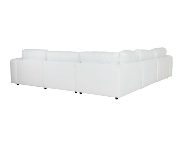 Lamps Per Se 2801 Collection White 5-Piece Modular Sectional large image number 4