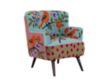 Lr Home Matilda Blue Embroidered Accent Chair small image number 6