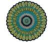 Lr Home Vibrance Miami 8-Inch Round Rug small image number 1