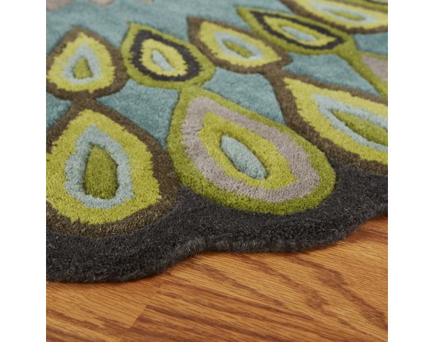 Lr Home Vibrance Miami 8-Inch Round Rug large image number 4