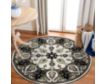 Lr Home Vibrance Beige/Gray 7-Foot Round Rug small image number 6