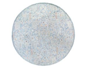 Lr Home Vintage Blue 8.6-Foot Round Rug