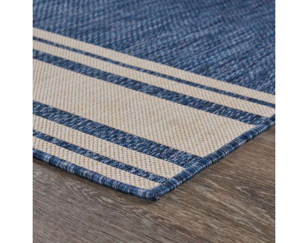 Lr Home Outdoor Navy Seaside 7.6 X 9.5 Rug large image number 3