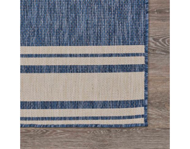 Lr Home Outdoor Navy Seaside 7.6 X 9.5 Rug large image number 6