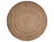 Lr Home Boutique Natural Jute 7.6-Foot Round Rug small image number 1