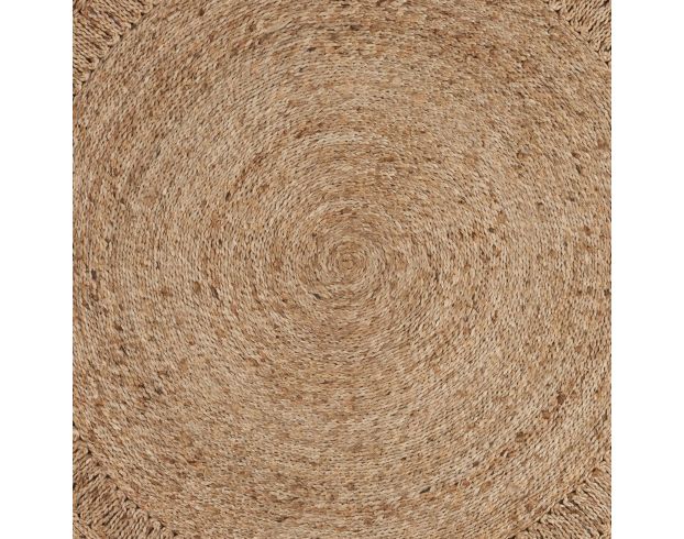 Lr Home Boutique Natural Jute 7.6-Foot Round Rug large image number 2