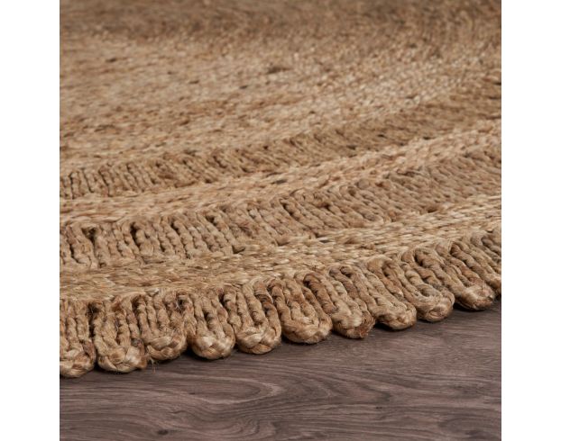 Lr Home Boutique Natural Jute 7.6-Foot Round Rug large image number 3