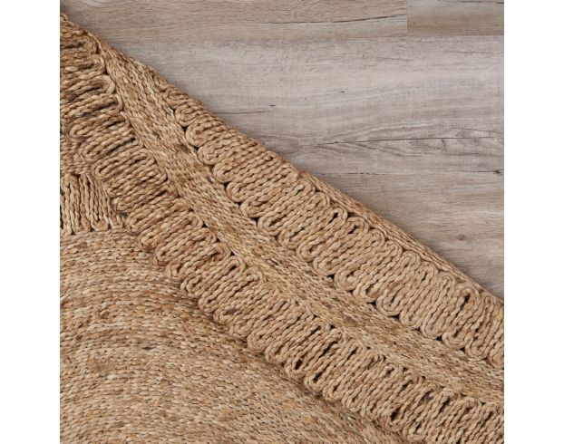 Lr Home Boutique Natural Jute 7.6-Foot Round Rug large image number 4