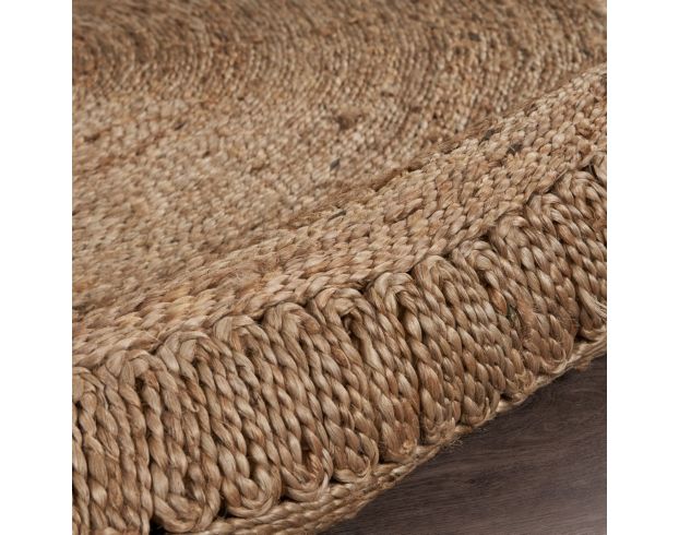 Lr Home Boutique Natural Jute 7.6-Foot Round Rug large image number 5