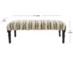 Lr Home Tufted Bench small image number 4