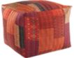 Lr Home Patchwork Pouf small image number 1