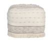 Lr Home Beige & Ivory Pouf small image number 1