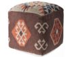 Lr Home Southwestern Multi-Colored Geometric Pouf small image number 1